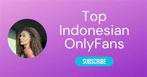 onlyfans indonesia|Best OnlyFans from Indonesia 